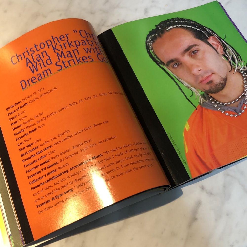 N’Sync ‘The Official Book’ by N’Sync & K.M. Squires - Picture 9 of 10